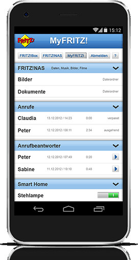 MyFritzApp iPhone
