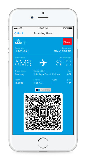 Chatbot der Airline KLM