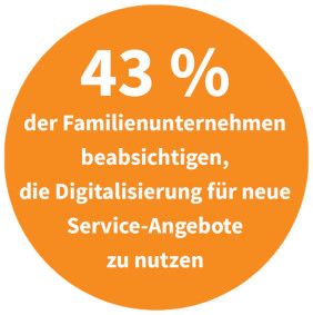 Familienuntenehmen die Digitalisierung für Service-Angebote nutzen wollen